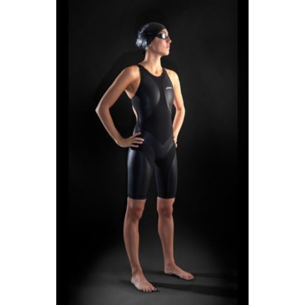 Finis Female HydroSpeed Velo Race John Swim Suit Technical Racing Black‎ 24 Fina
